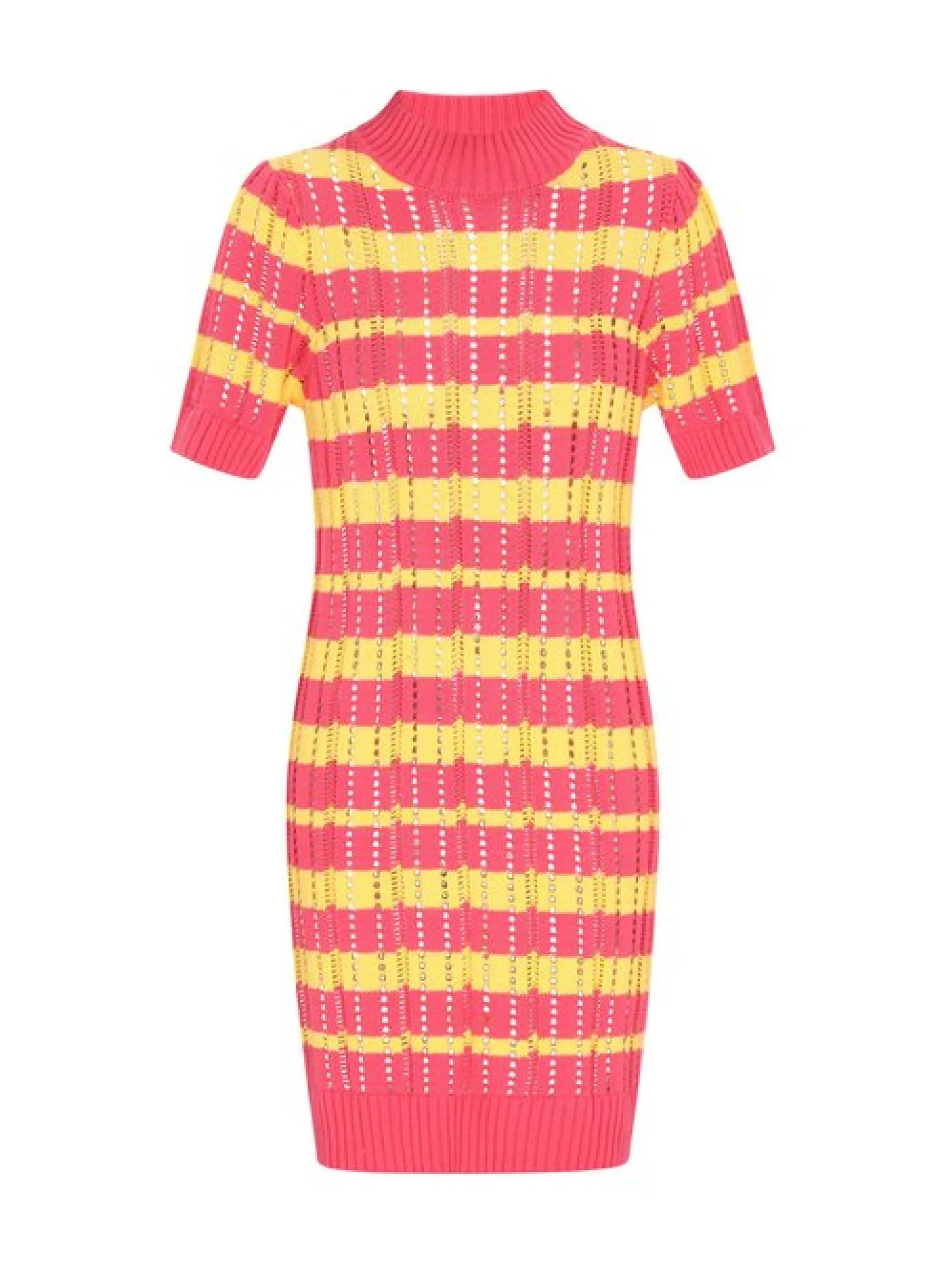 IZIA Damen Kleid in mehrfarbig - Länge: mittel