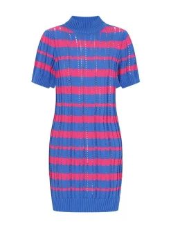 IZIA Damen Kleid in mehrfarbig - Länge: mittel