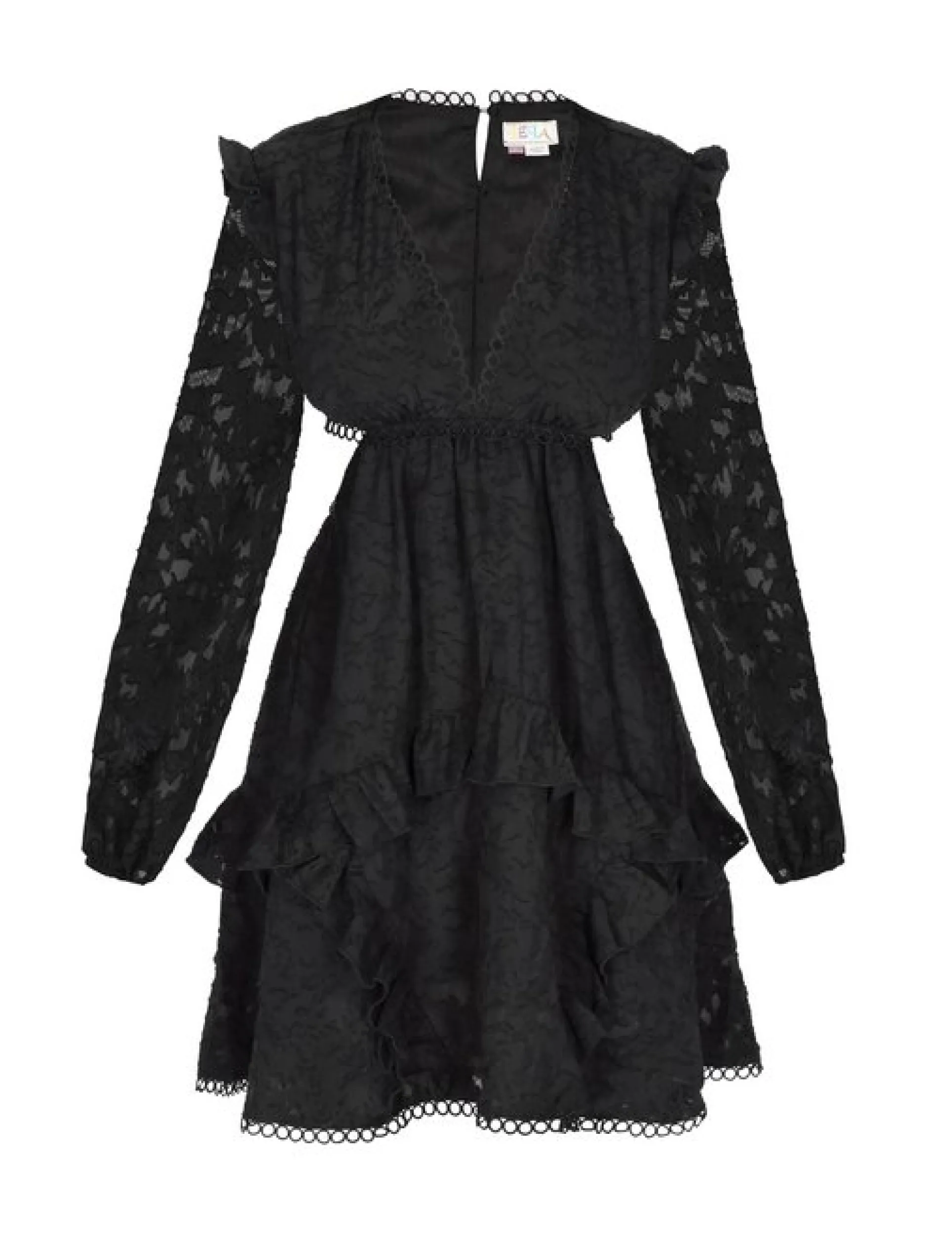 IZIA Damen Kleid in schwarz - Länge: mittel