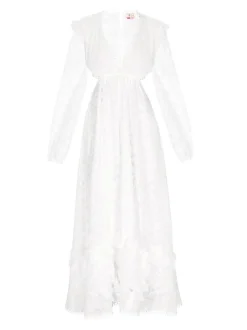 IZIA Damen Kleid in weiß - Länge: mittel
