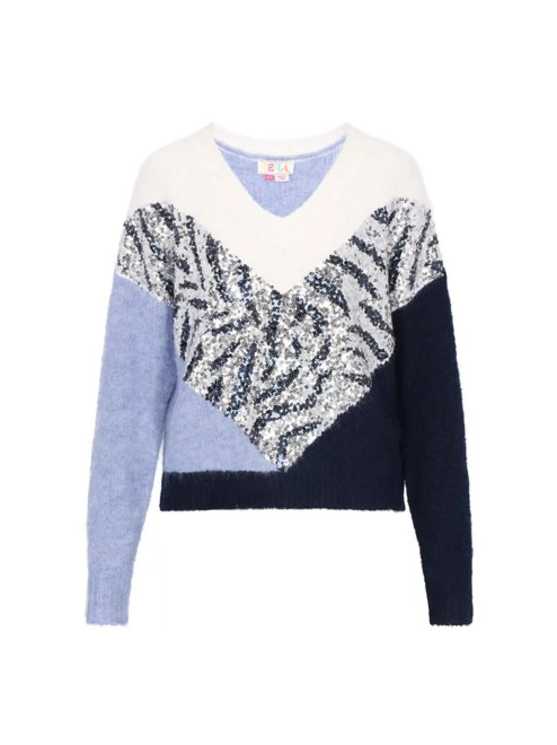 IZIA Damen Pullover in ecru