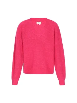 IZIA Damen Pullover in fuchsia