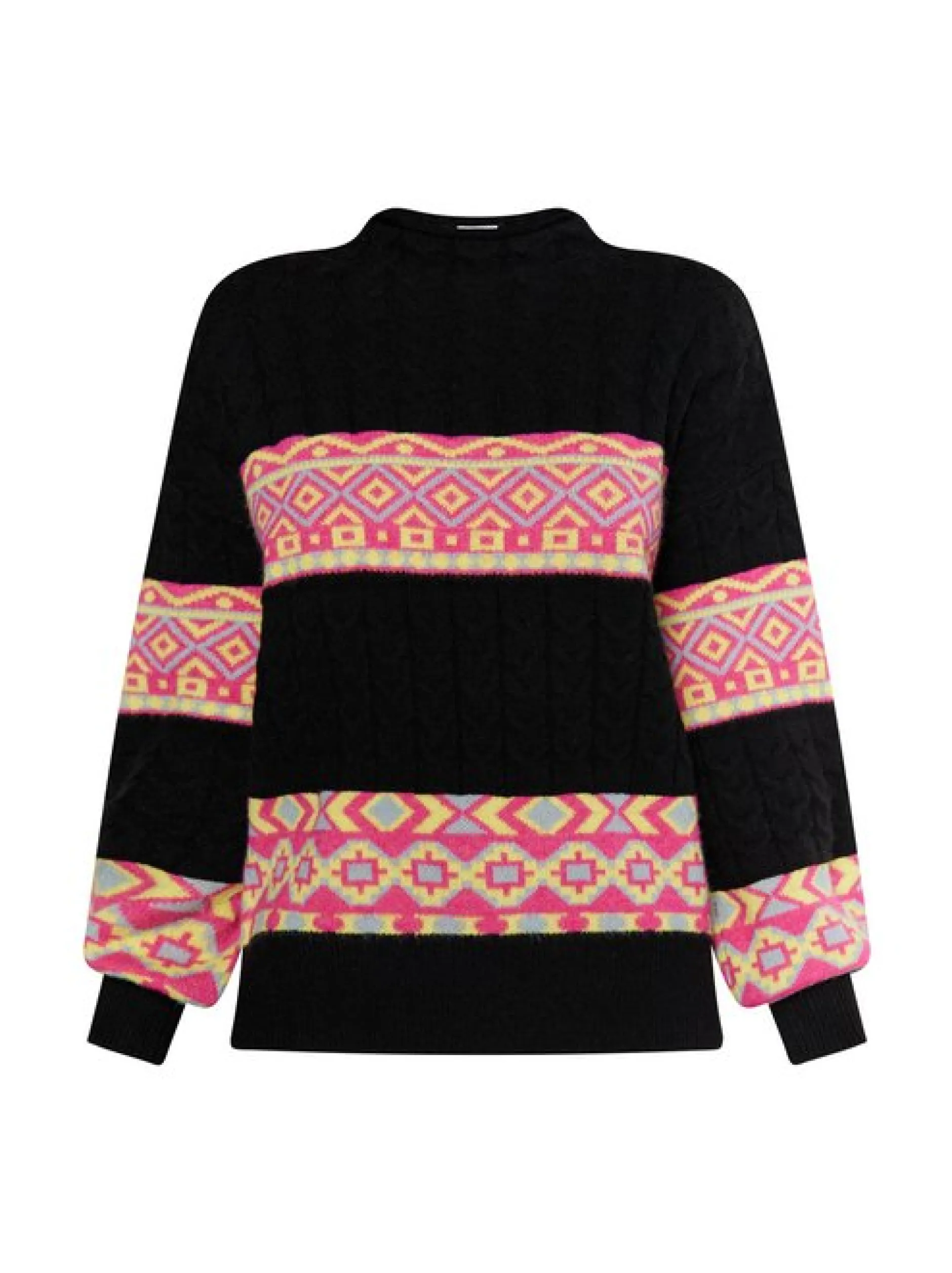 IZIA Damen Pullover in mehrfarbig