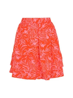 IZIA Damen Rock in orange