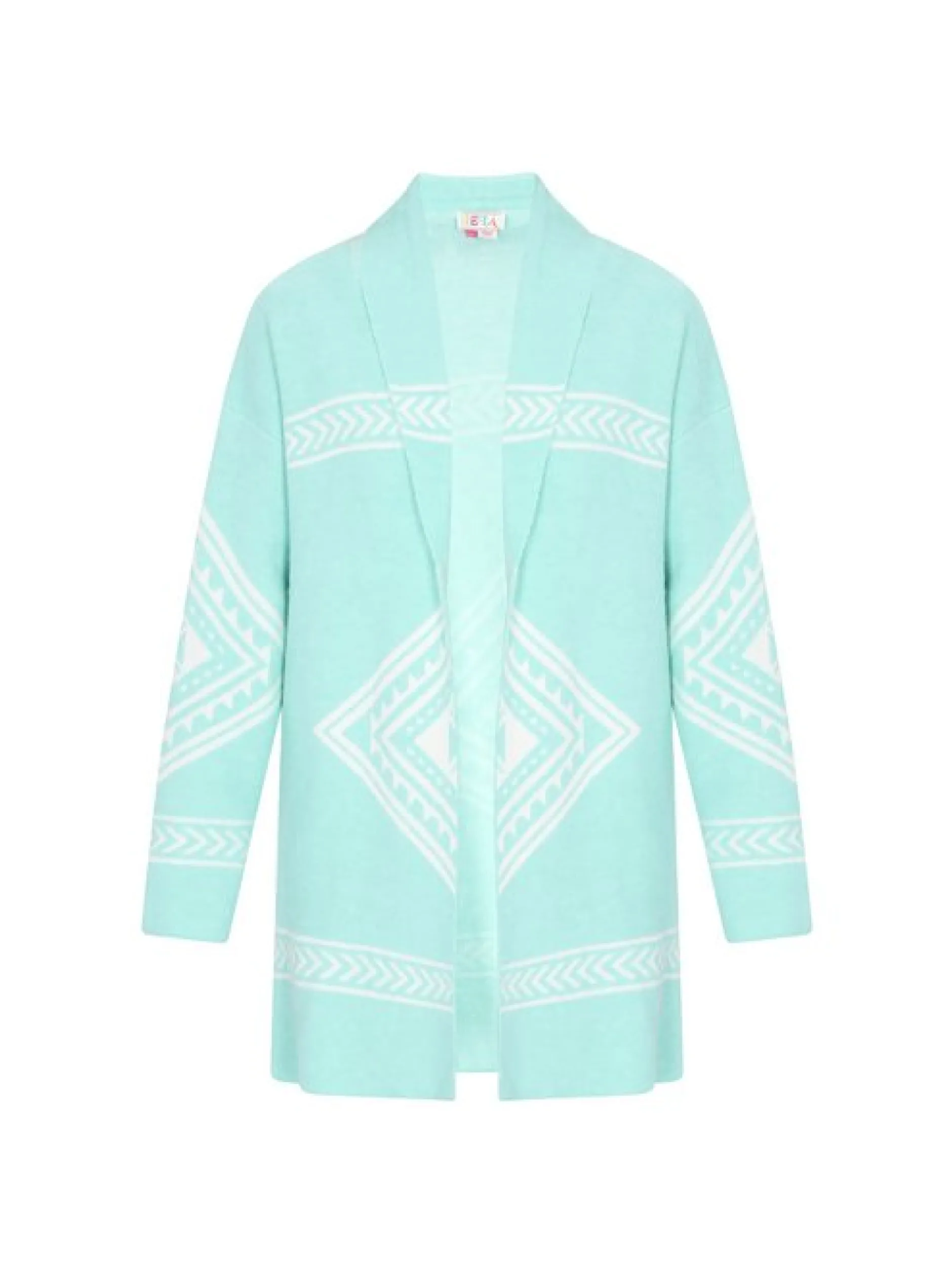 IZIA Damen Strickjacke in aqua