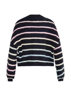IZIA Damen Strickjacke in schwarz