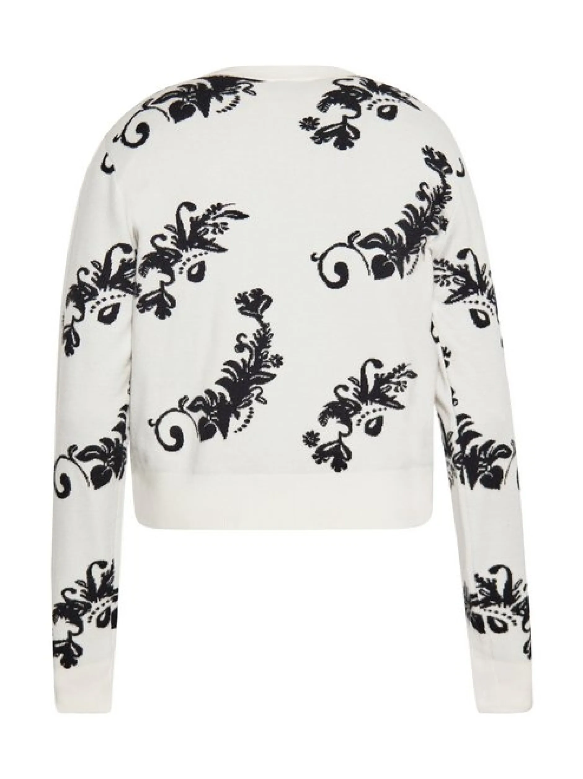 IZIA Damen Strickjacke in weiß