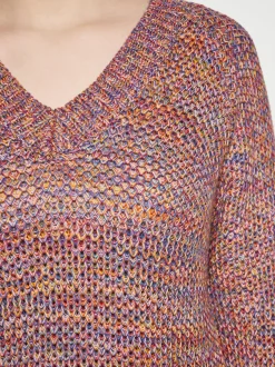 IZIA Damen Strickpullover in limone