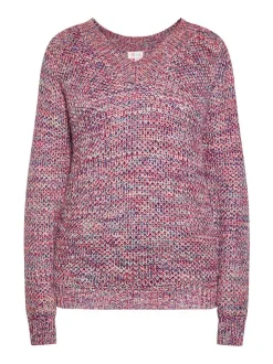IZIA Damen Strickpullover in pink