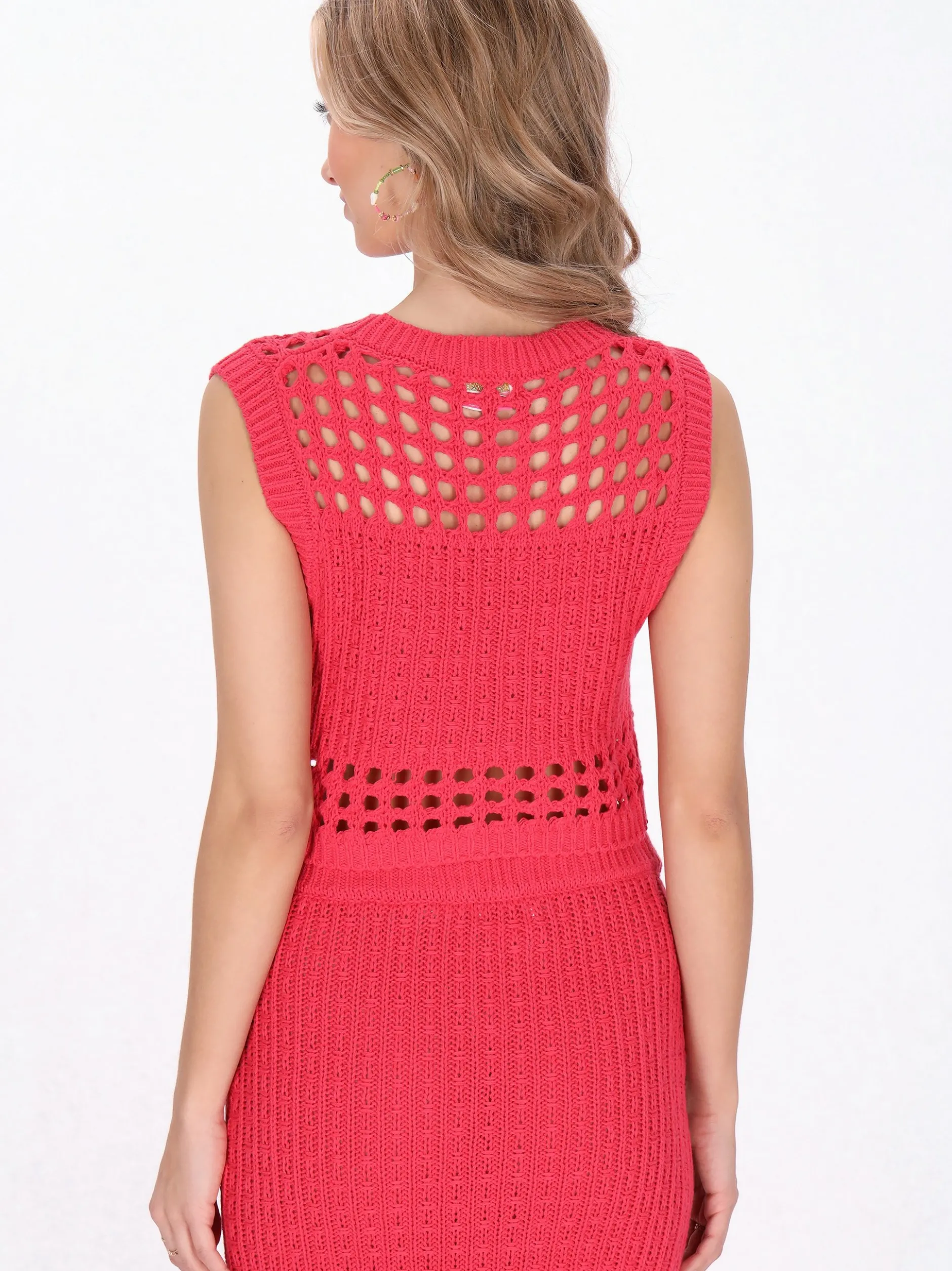 IZIA Damen Top in fuchsia