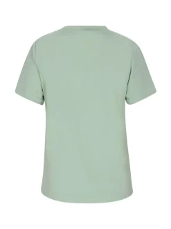IZIA Damen T-Shirt in mint - Ausschnitt: Rundhals
