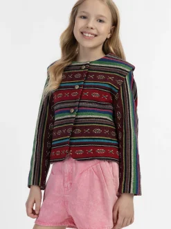 IZIA Mädchen Jacke in schwarz