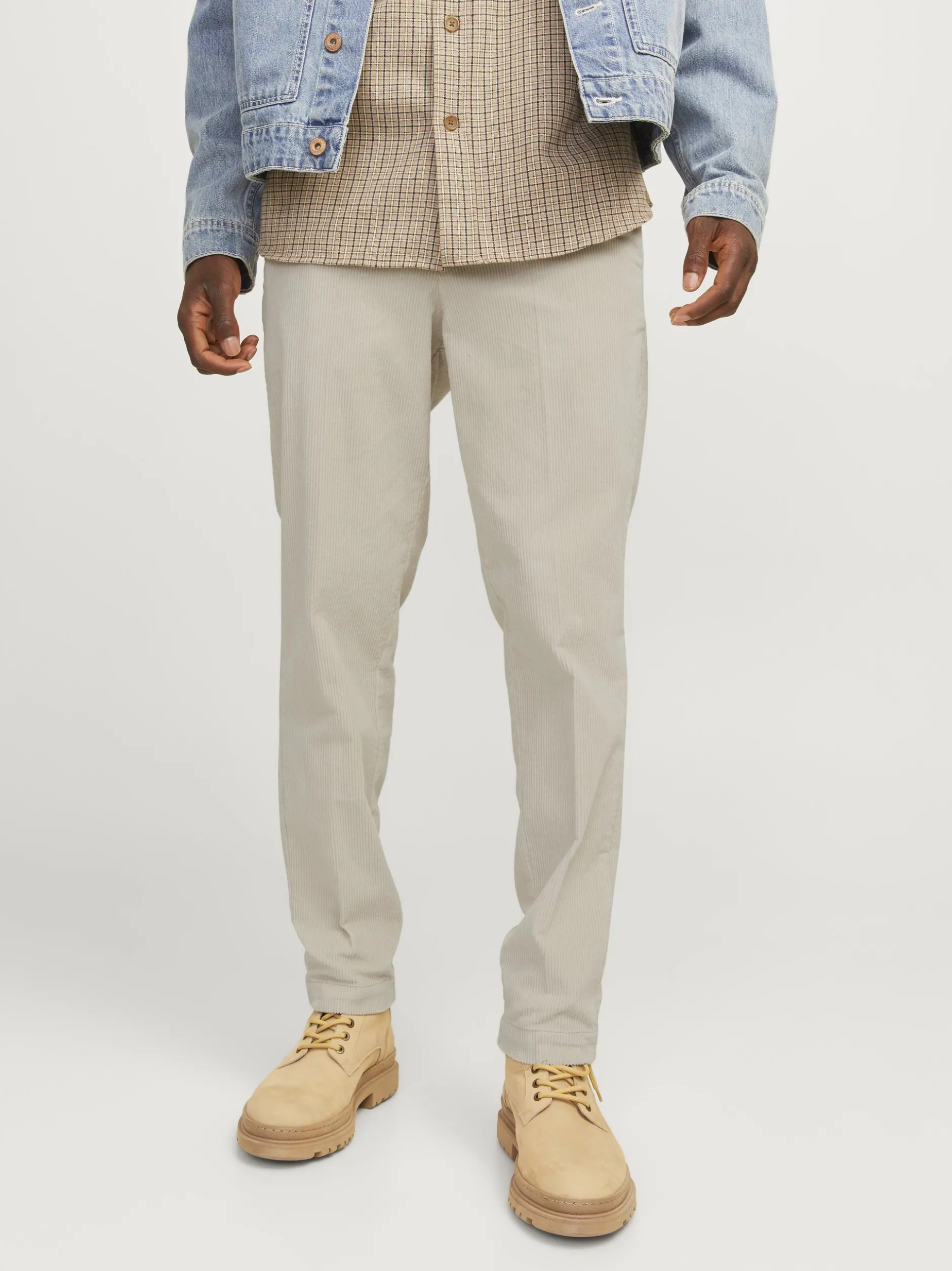 Jack & Jones Herren Cord-Chino - JPStace in beige