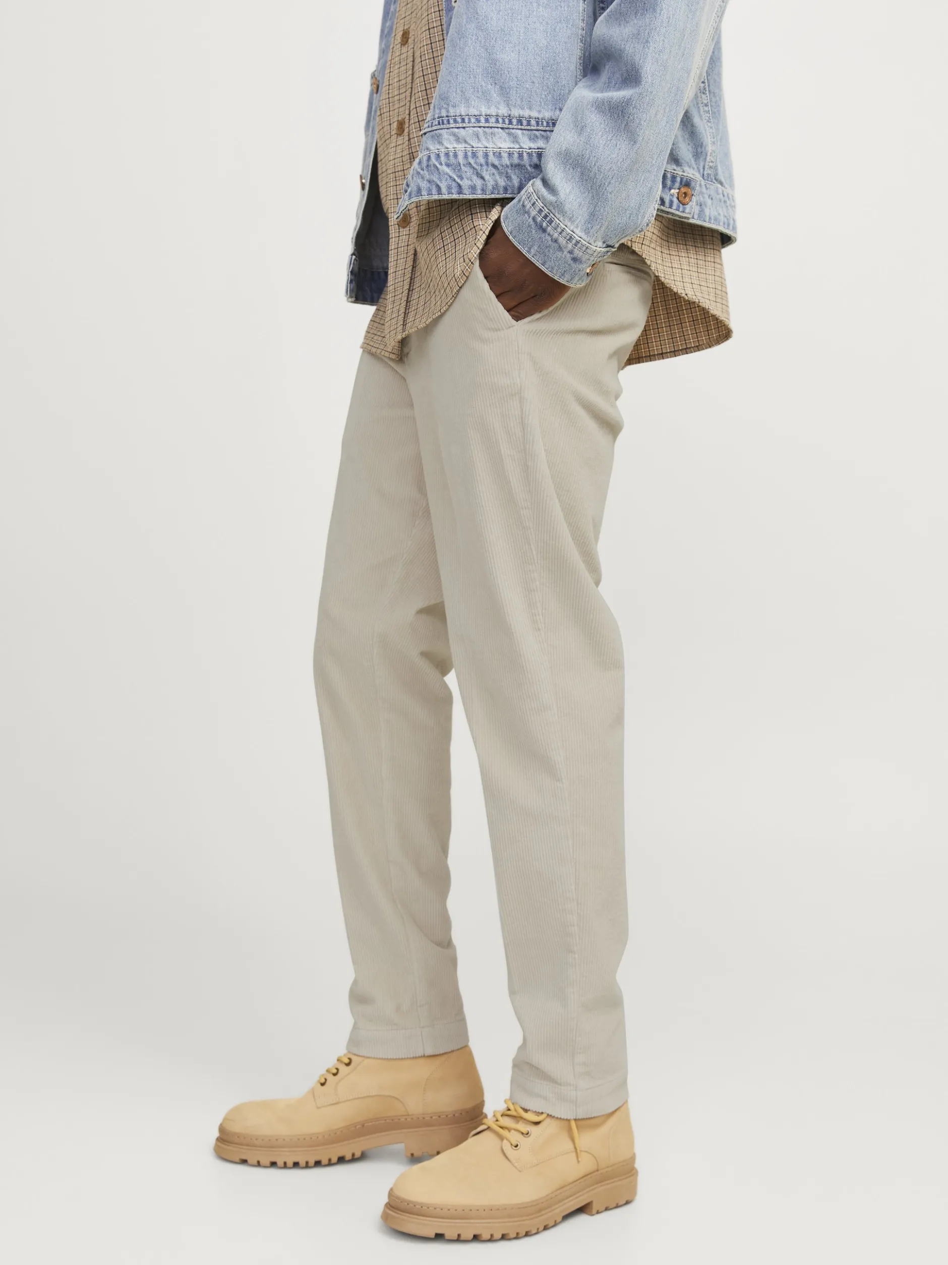 Jack & Jones Herren Cord-Chino - JPStace in beige