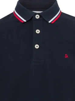 Jack & Jones Herren Poloshirt - JJEPaulos in marine