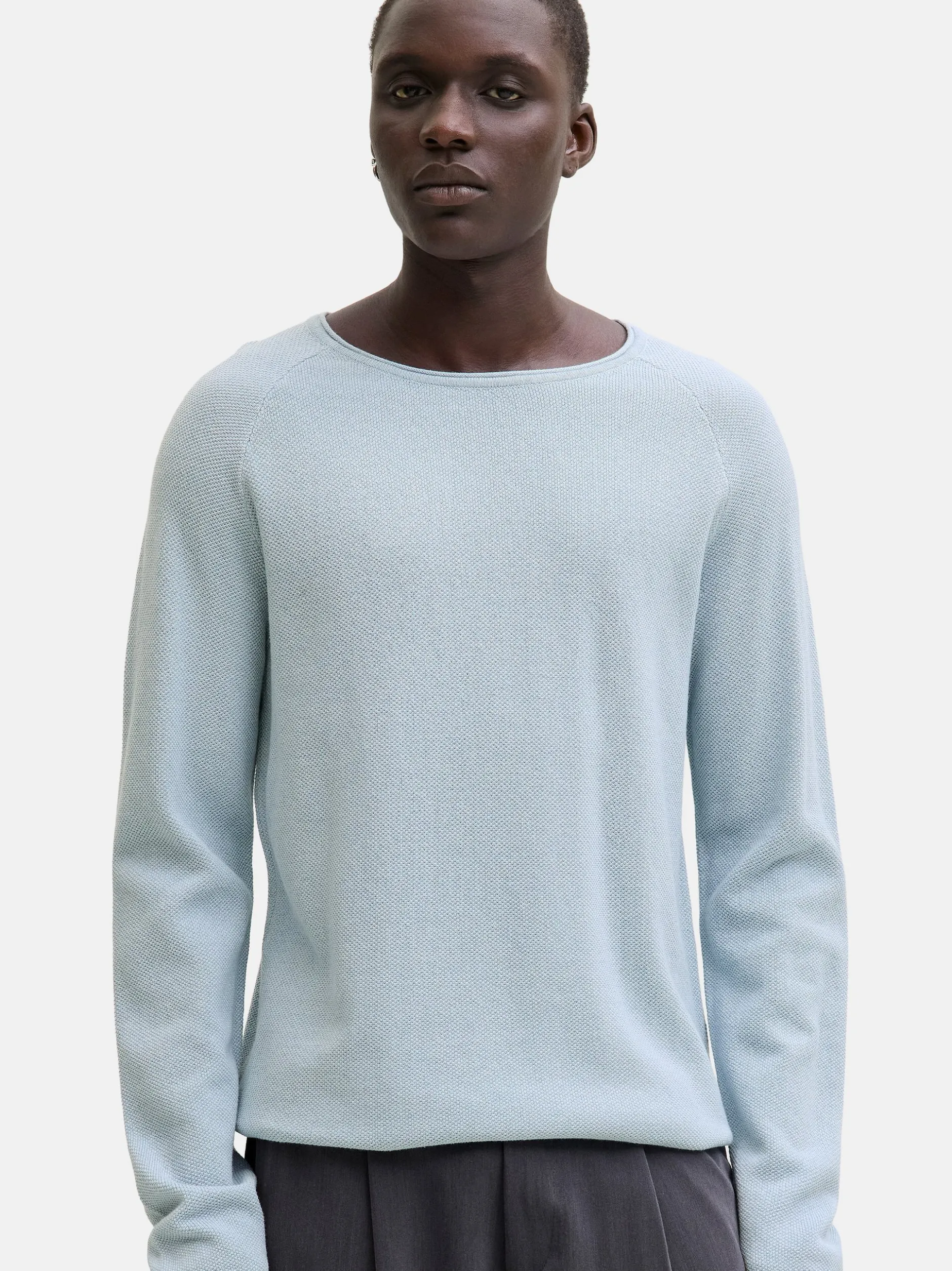 Jack & Jones Herren Pullover - Hill in hellblau