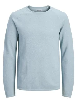 Jack & Jones Herren Pullover - Hill in hellblau