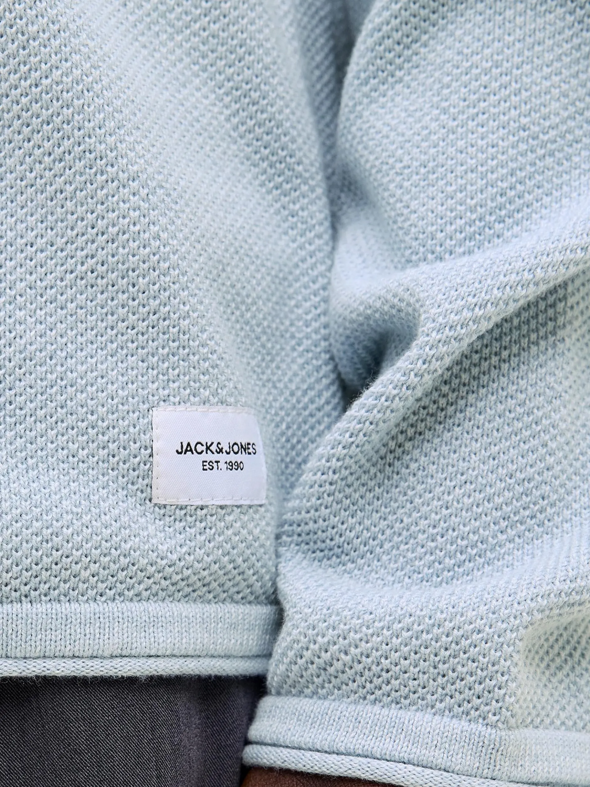 Jack & Jones Herren Pullover - Hill in hellblau