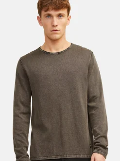 Jack & Jones Herren Pullover im 2er-Pack Leo in braun