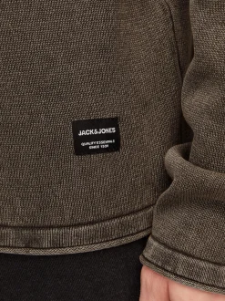 Jack & Jones Herren Pullover im 2er-Pack Leo in braun