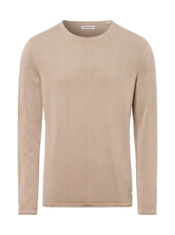 Jack & Jones Herren Pullover - JJEleo in beige
