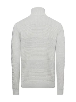Jack & Jones Herren Pullover - JJHugo in beige hellgrau