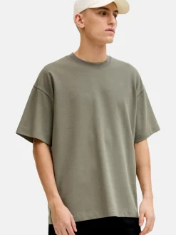 Jack & Jones Herren T-Shirt - Barron Tee im 3er-Pack in mehrfarbig