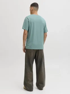 Jack & Jones Herren T-Shirt in mint schwarz