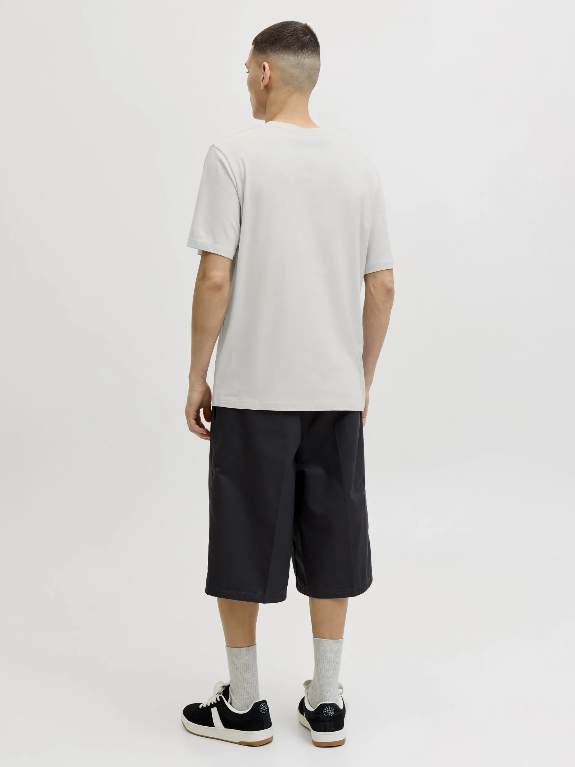 Jack & Jones Herren T-Shirt - JJIndiana in hellgrau