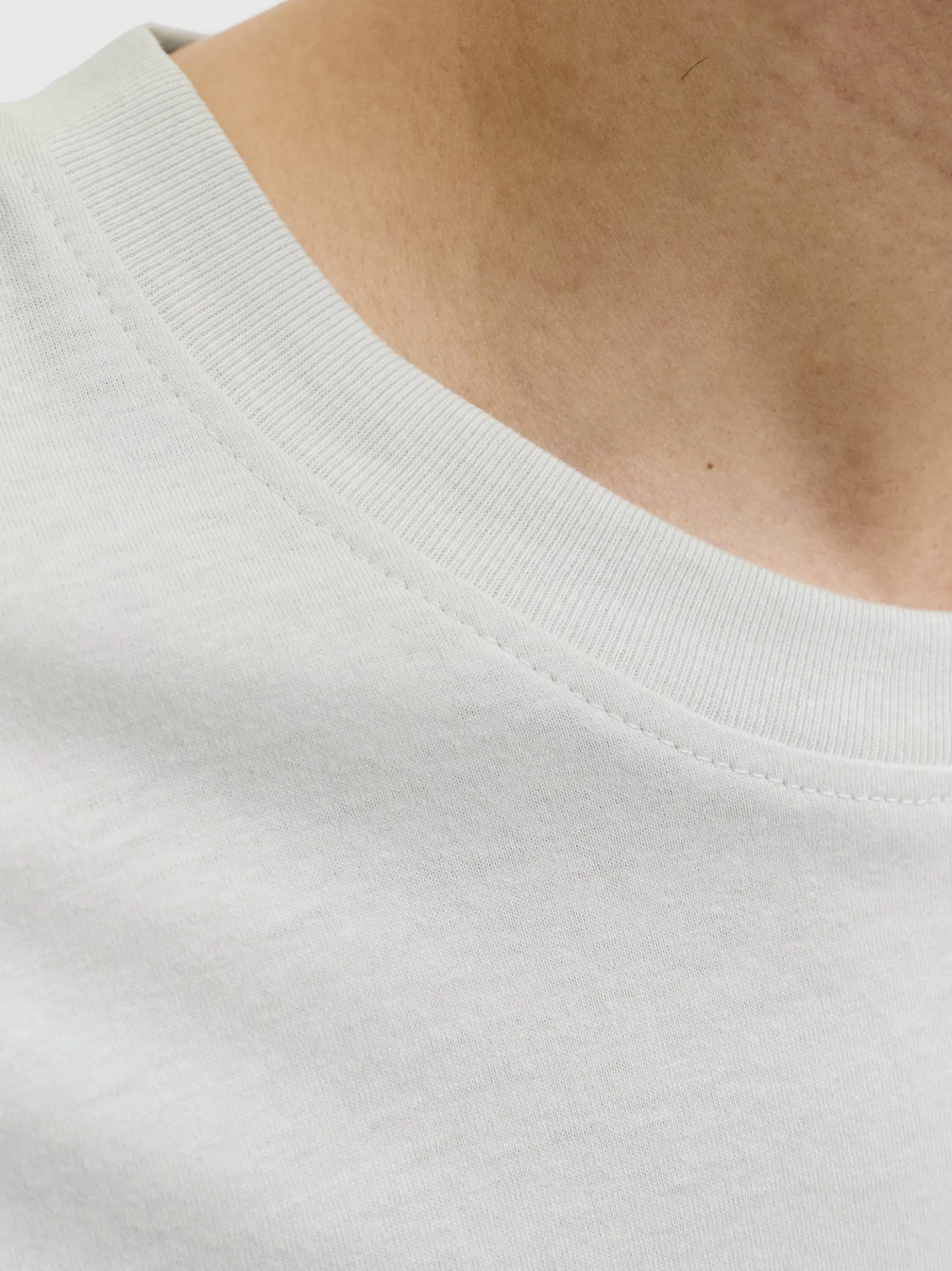 Jack & Jones Herren T-Shirt - JJIndiana in hellgrau