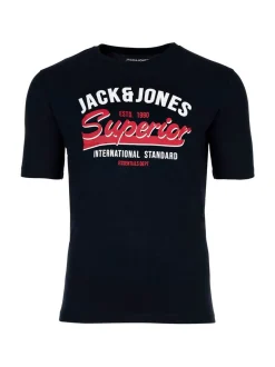 Jack & Jones Herren T-Shirts im 5er-Pack in mehrfarbig