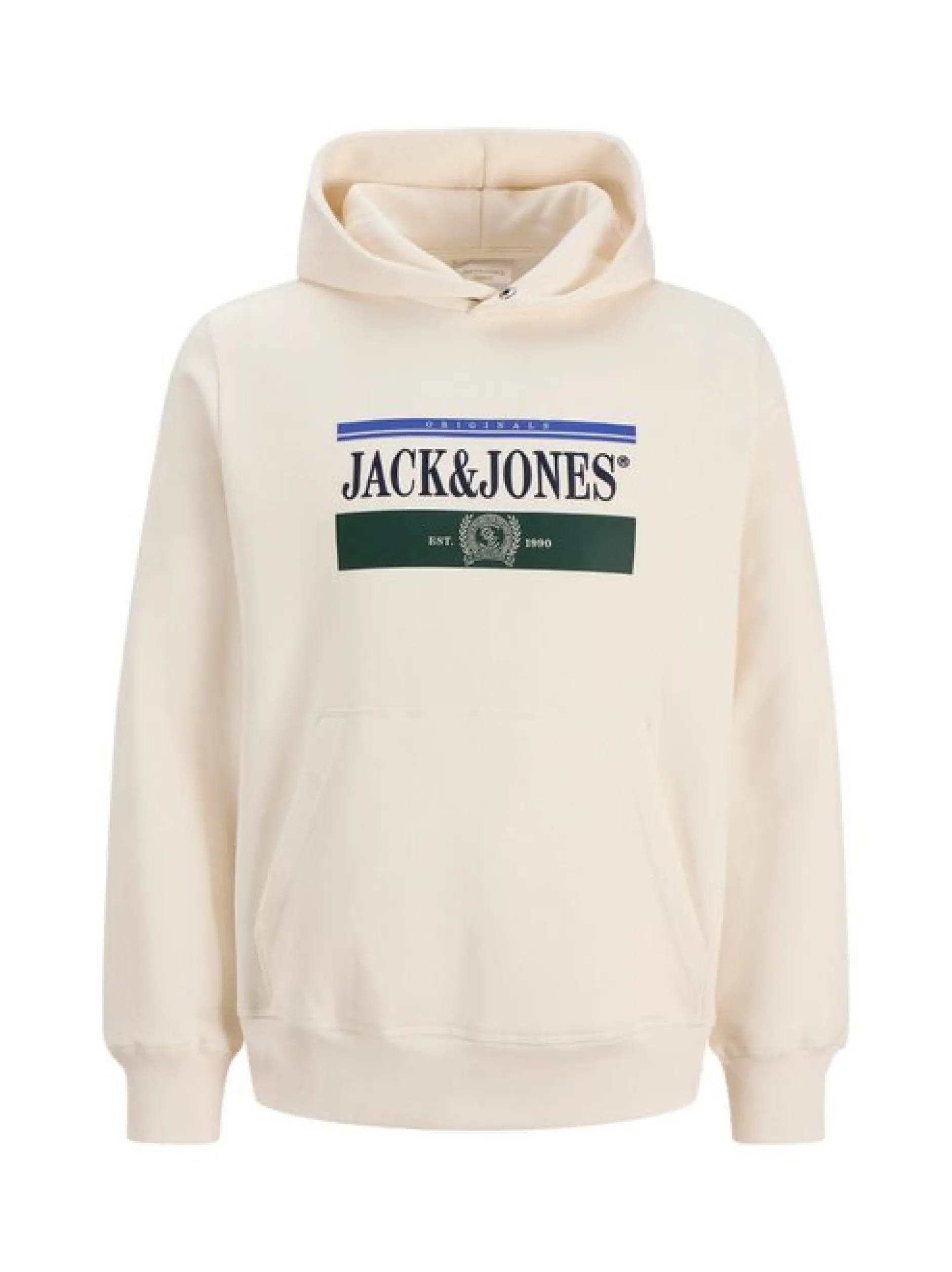 Jack & Jones Junior Jungen Kapuzenpullover in weiß