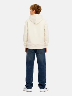 Jack & Jones Junior Jungen Kapuzenpullover in weiß