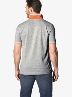 Jan Vanderstorm Herren Doppelpack Poloshirt - HARALDFRED in grau schwarz
