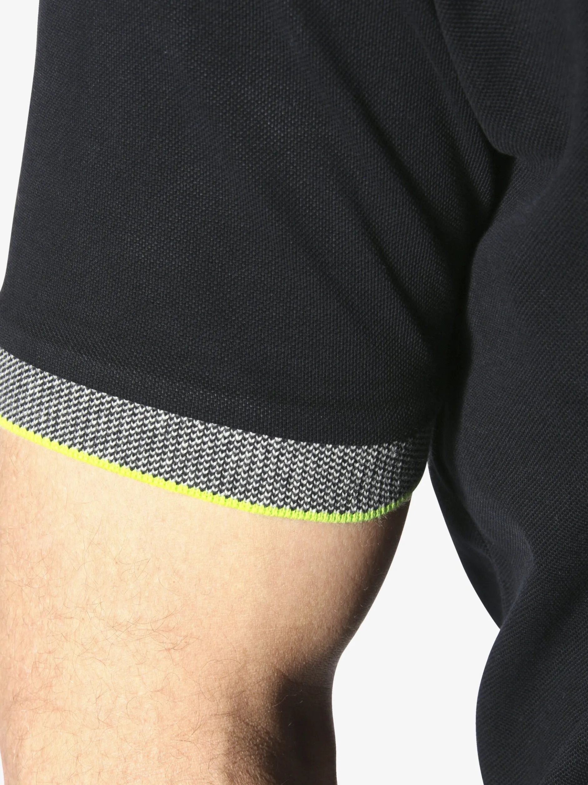 Jan Vanderstorm Herren Doppelpack Poloshirt - HARALDFRED in grau schwarz