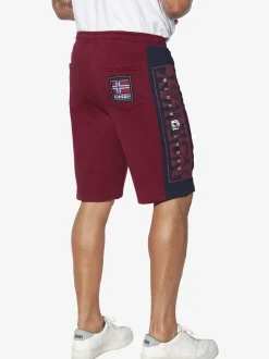 Jan Vanderstorm Herren Doppelpack Shorts - HARAL in rot petrol