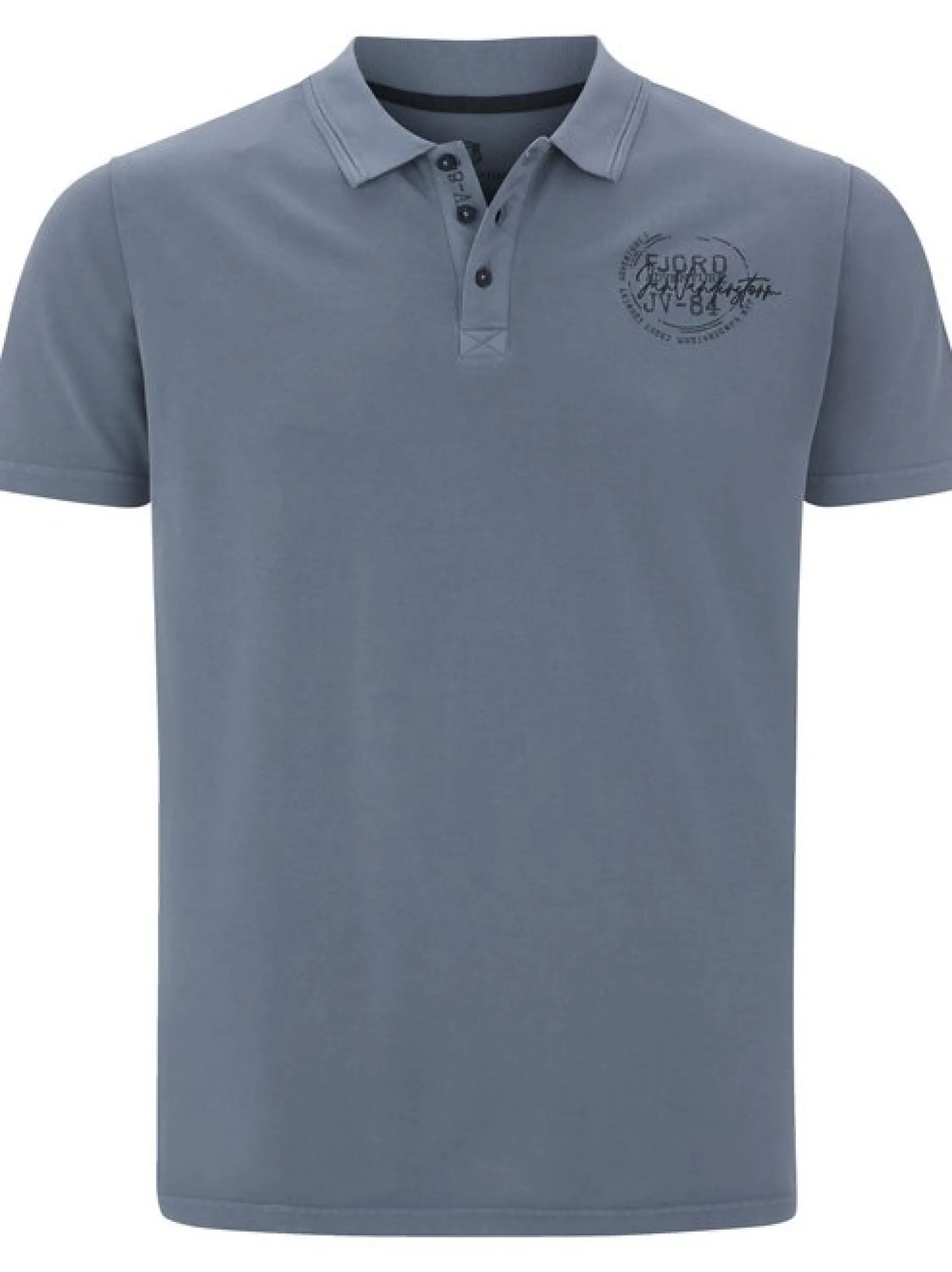 Jan Vanderstorm Herren Poloshirt - BRORTE in blau