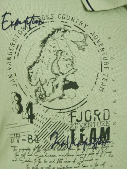 Jan Vanderstorm Herren Poloshirt - FJODOR in lind