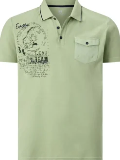 Jan Vanderstorm Herren Poloshirt - FJODOR in lind
