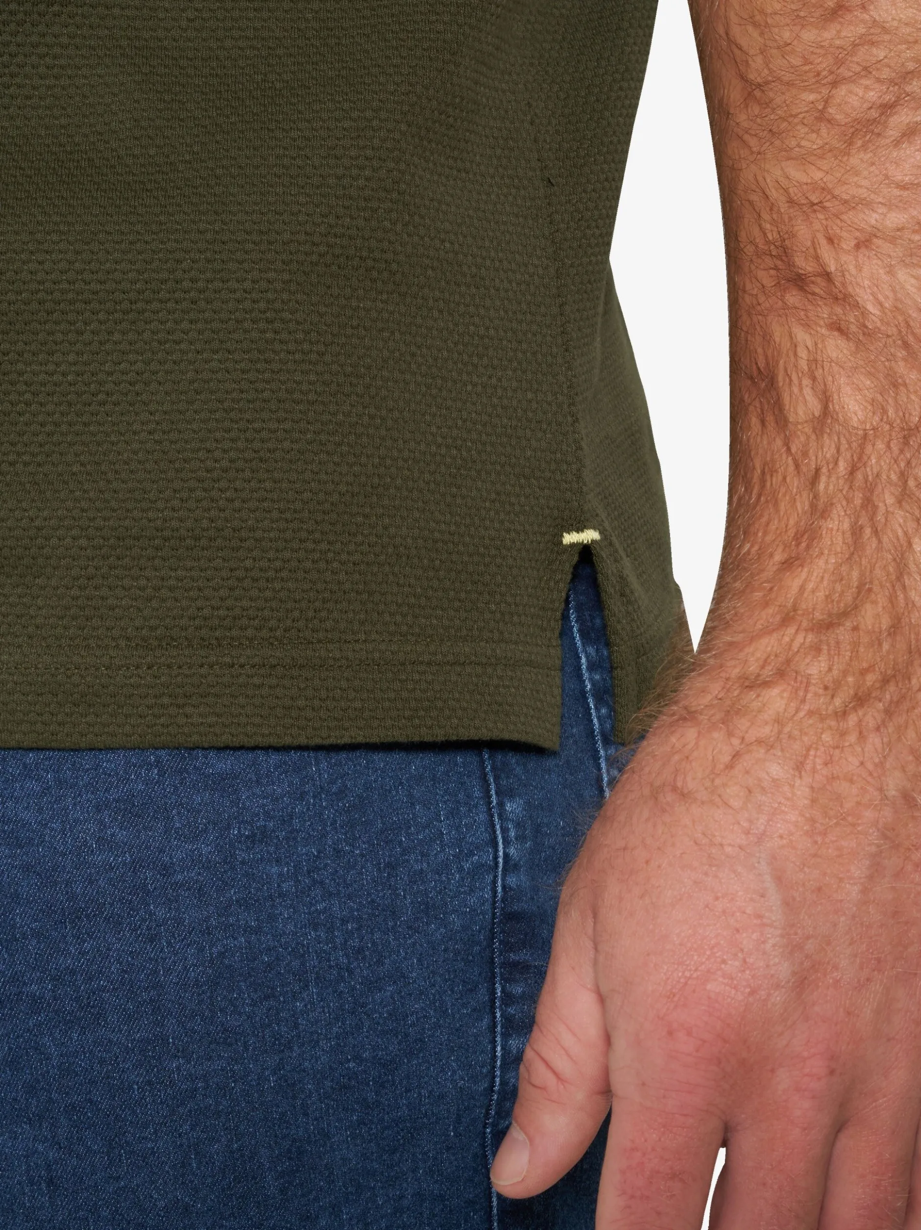 Jan Vanderstorm Herren Poloshirt - GISMUND in oliv