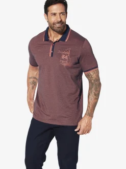 Jan Vanderstorm Herren Poloshirt - HERFINN in orange