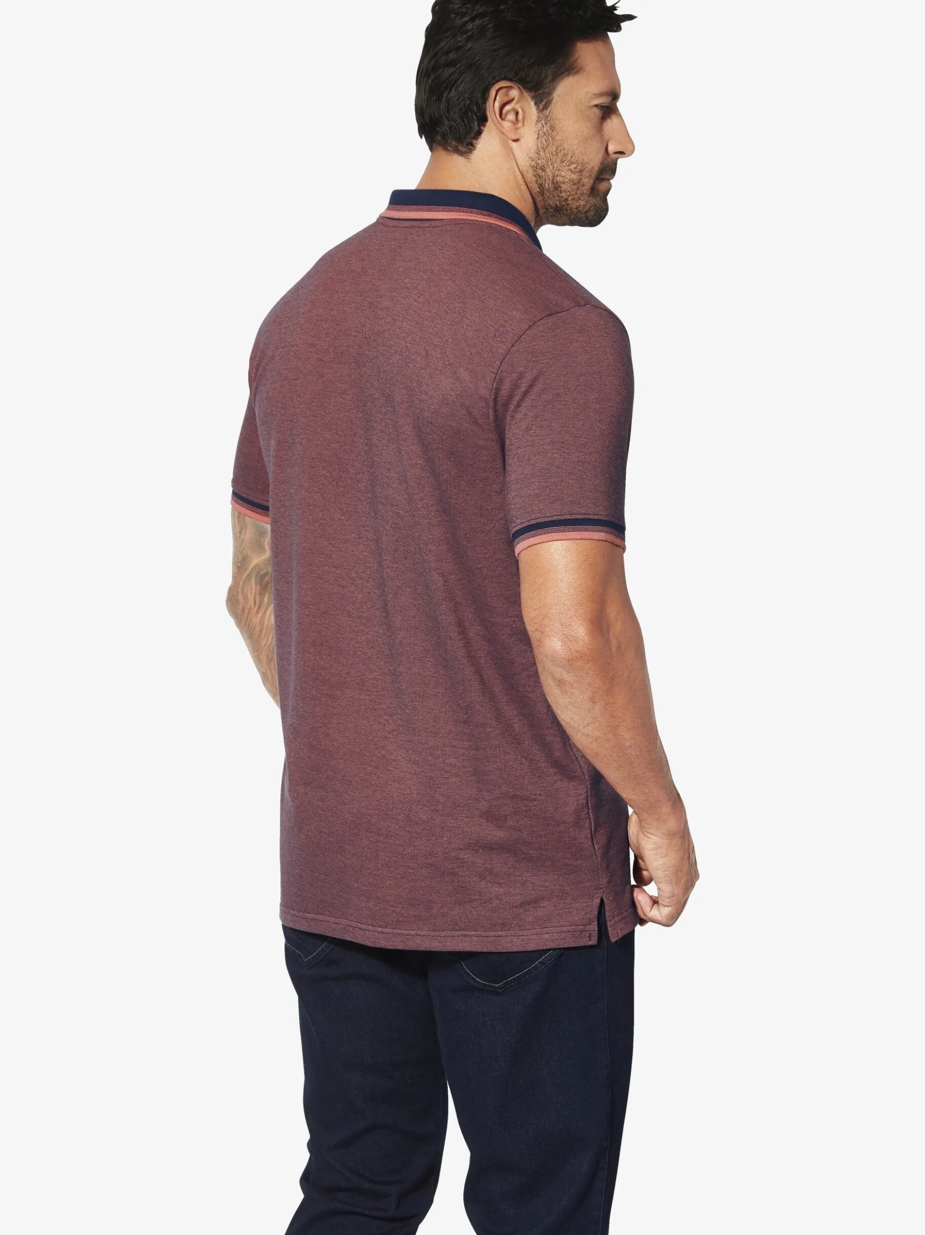 Jan Vanderstorm Herren Poloshirt - HERFINN in orange