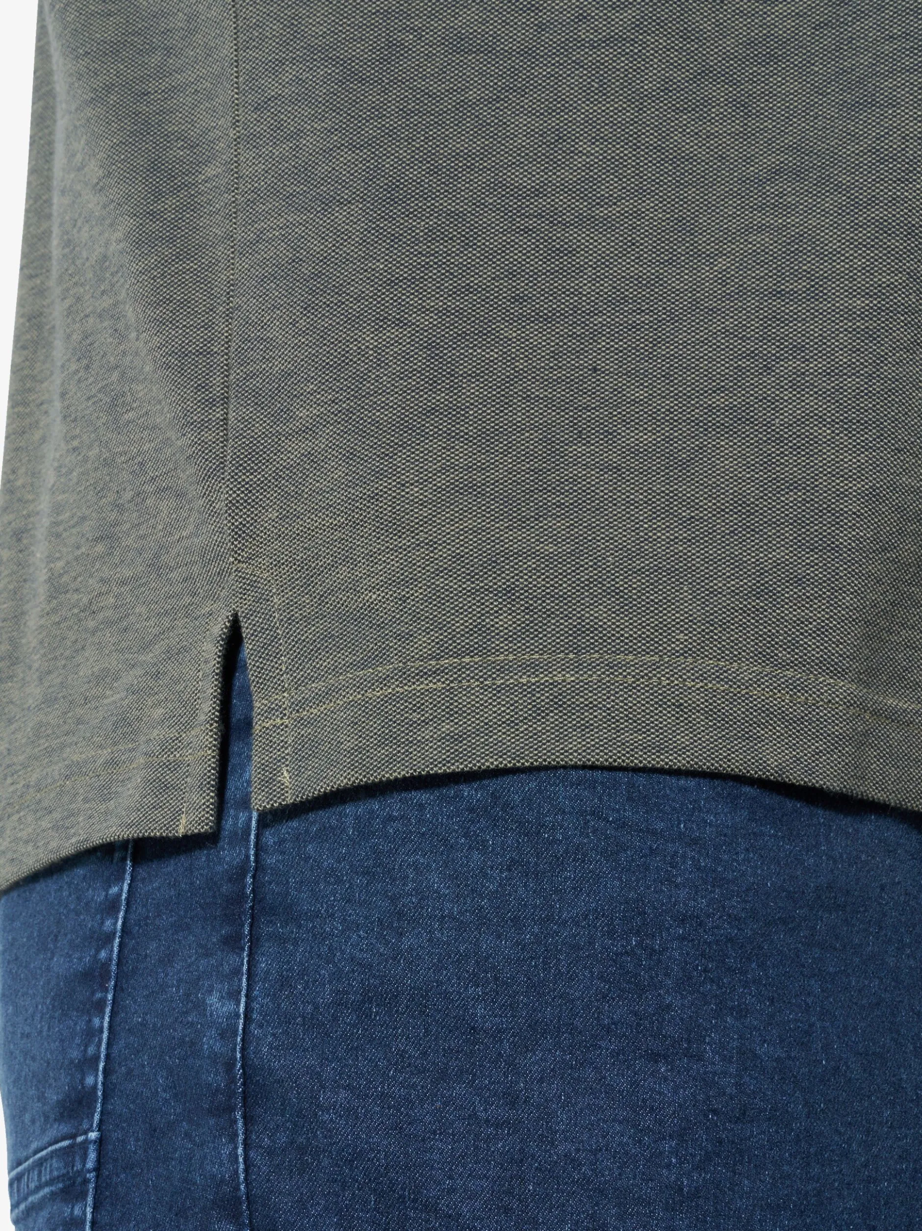 Jan Vanderstorm Herren Poloshirt - MUNAR in schlamm
