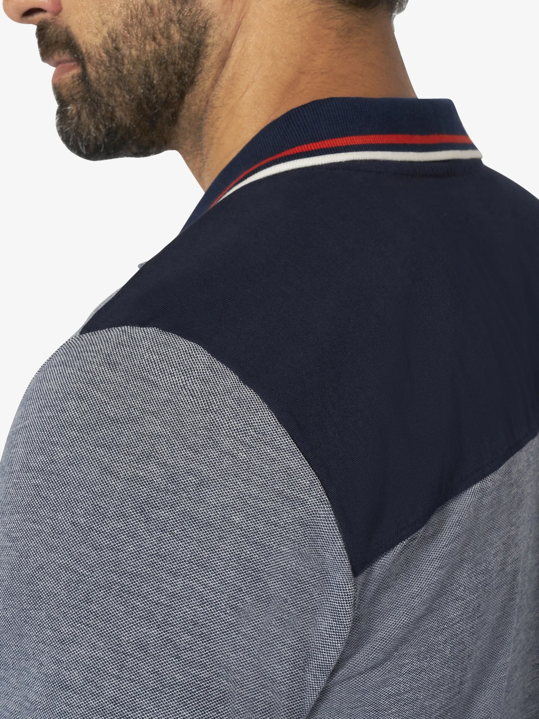 Jan Vanderstorm Herren Poloshirt - NOLTTI in blau