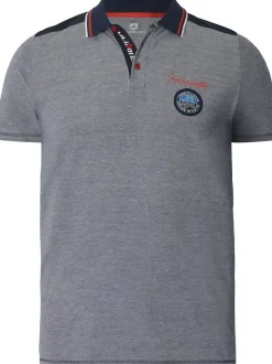 Jan Vanderstorm Herren Poloshirt - NOLTTI in blau