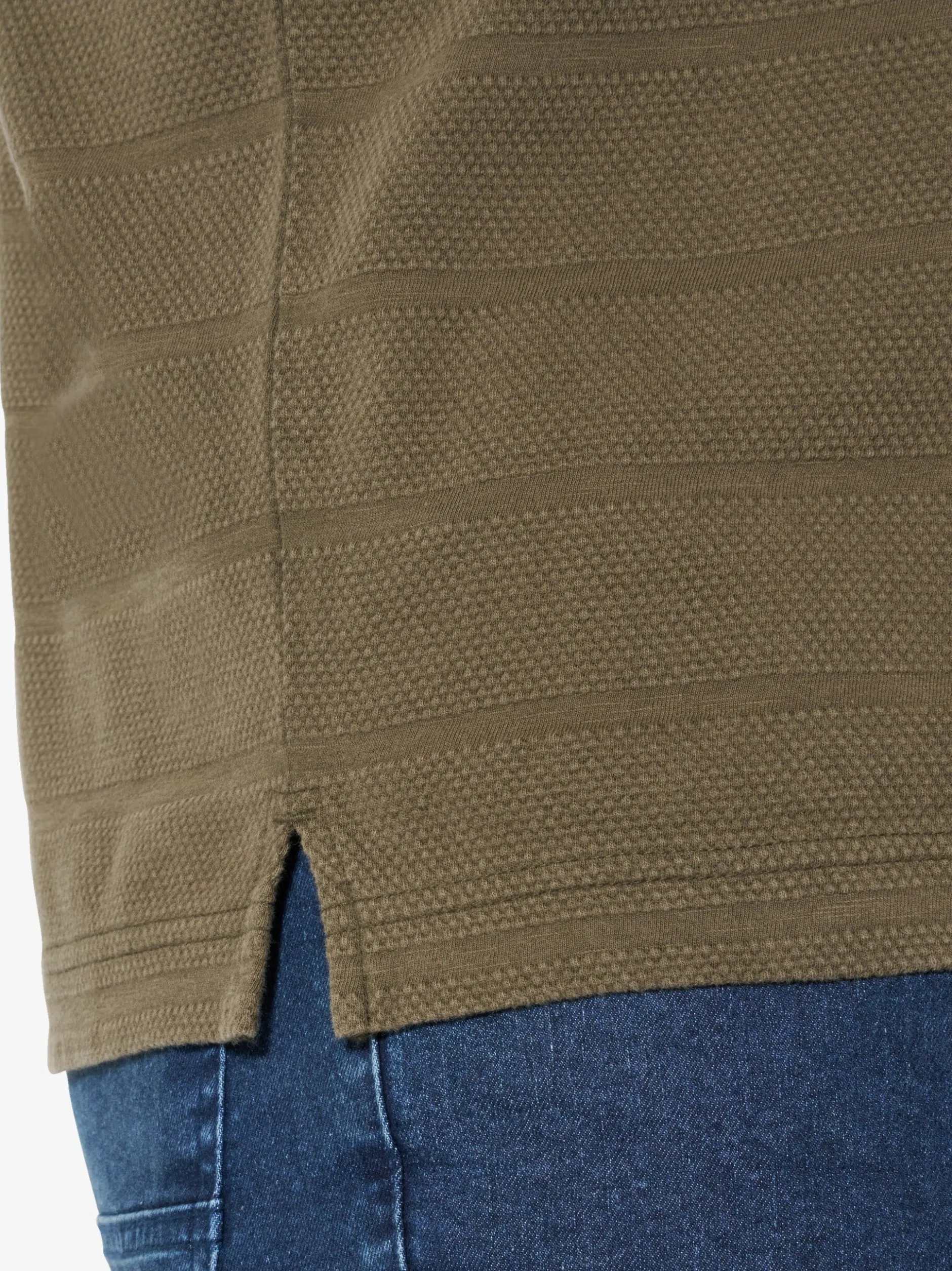 Jan Vanderstorm Herren Poloshirt - SEEVE in oliv