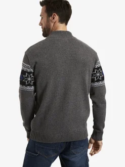 Jan Vanderstorm Herren Pullover - EERU in grau