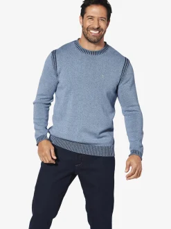 Jan Vanderstorm Herren Pullover - GERTLUND in blau