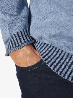Jan Vanderstorm Herren Pullover - GERTLUND in blau