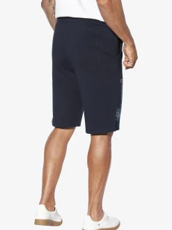 Jan Vanderstorm Herren Sweatbermuda - PERMARSEN in blau